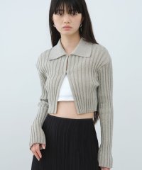  ＣＯＤＥ　Ａ/lame knit cardigan/506831751