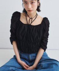  ＣＯＤＥ　Ａ/sheer gather blouse/506831787