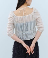  ＣＯＤＥ　Ａ/コードエー CODE A CODE A｜sheer gather blouse/506831787