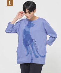 エヴェックス バイ クリツィア　Lサイズ/【L】【ウォッシャブル】パンサーモチーフプリントカットソーチュニック/506764494