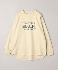 coen/ピグメントロゴプリントロングスリーブＴシャツ/506796096