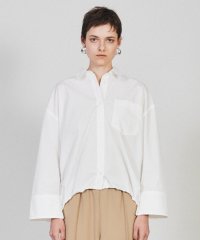 cloenc/【春セール／通勤／手洗い可】バルーンフォルムシャツ/506834089