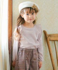 anyFAM（KIDS）/肩レース長袖Tシャツ/506834606