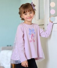 anyFAM（KIDS）/トゥシューズバックシャン長袖Tシャツ/506834609