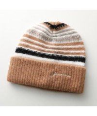 GANNI/ガニー GANNI GANNI ニット帽 Striped soft wool beanie ビーニー ボーダー/506834632
