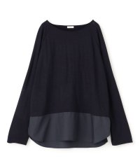 GALERIE VIE/クリアウォッシャブル シャツコンビプルオーバー/506834642