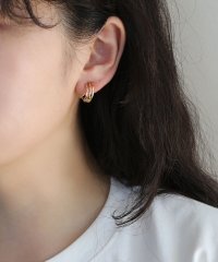 colleca la/コレカラ colleca la 3ラインセミフープイヤリング/506835026
