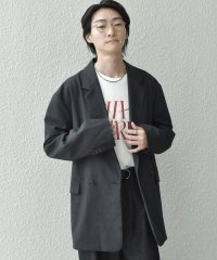 SHIPS any MEN/SHIPS any: オーバーサイズ ウール混 ダブルジャケット (セットアップ対応)◇/506835047