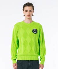 LACOSTE Mens/ラコステ LACOSTE トーナルアーガイルコットンニットセーター/506835220