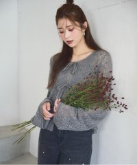 PROPORTION BODY DRESSING/へアリー透かし編みニットセット　24AW/506835298