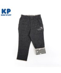 KP/ケーピー KP KP(ケーピー)裾折り返しデニム風ニットツイルパンツ(80～90)/506411237