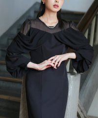 RUIRUE BOUTIQUE/ルイルエブティック RUIRUE BOUTIQUE ドレープオフショルタイトワンピースドレス/506794172