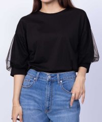 MAC HOUSE/マックハウス Mac－House Howdy Marie ハウディーマリー 袖チュール5分袖Tシャツ HM285718/506833715