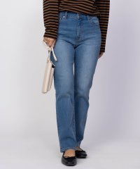 MAC HOUSE/マックハウス Mac－House NAVY ネイビー 毎日はきたくなるデニム「マイデニ」 スリムストレート NVーNーW011/506833716