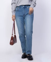 MAC HOUSE/マックハウス Mac－House NAVY ネイビー 毎日はきたくなるデニム「マイデニ」 テーパード NVーNーW010/506833717