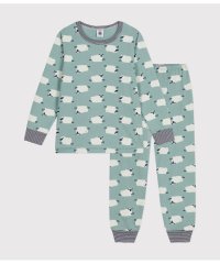 PETIT BATEAU/スウェット長袖パジャマ/506835935