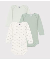 PETIT BATEAU/長袖ボディ３枚組/506835952