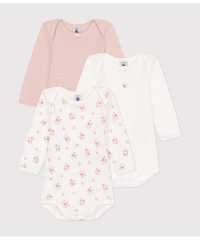 PETIT BATEAU/長袖ボディ３枚組/506835957