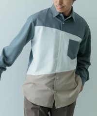 ITEMS URBAN RESEARCH/Diagonal Switch 長袖シャツ/506836160