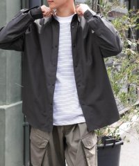 URBAN RESEARCH DOORS/FORK&SPOON　レギュラーカラースナップシャツ/506836232