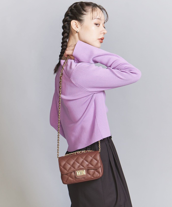 BEAUTY&YOUTH ＜UNITED ARROWS＞キルト チェーン バッグ