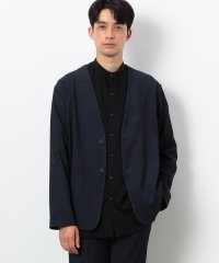 COMME CA ISM MENS/【セットアップ対応】 デニムライクジャージー ノーカラー ジャケット/506661554