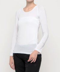 LANVIN SPORT/長袖クルーネックアンダーシャツ【部分吸汗速乾/部分UV】 【返品不可商品】/506741125