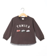 petit main/プティマイン petit main 【TOMICA】後布帛長袖Tシャツ/506794156