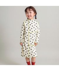 branshes/【WEB限定/DRC】配色メロウ長袖リブワンピース/506828047