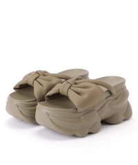 Lace Ladies/レースレディース Lace Ladies リボン バンド 厚底 ボリューム サンダル/506834466