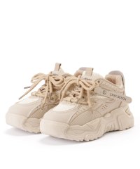 Lace Ladies/レースレディース Lace Ladies ロングタグ付き メッシュ ドッキング 太ストラップ アグリーシューズ/506834491