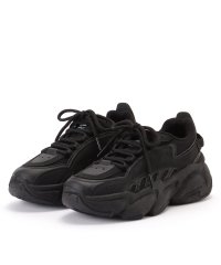 Lace Ladies/レースレディース Lace Ladies ラウンドフォルム レースアップ 厚底 ダッド スニーカー/506834496