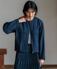 NIJYUSANKU/【杏さん着用/Oggi11月号掲載/セットアップ対応】TWマットクロス ブルゾン/506837345