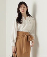 PROPORTION BODY DRESSING/スタンドパールブラウス　24AW/506837417
