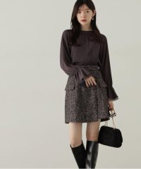 PROPORTION BODY DRESSING/楊柳キャンディースリーブブラウス　24AW/506837419