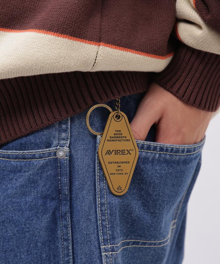 アヴィレックス キーホルダー メタル AVIREX KEY HOLDER METAL/ アヴィレックス キーホルダー メタル