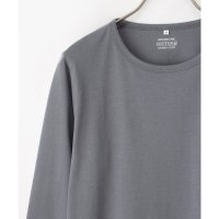 CINEMA CLUB/ハニーズ Honeys オーガニッククルーT トップス カットソー 長袖 オーガニックコットン Tシャツ ロンT 長袖Tシャツ レディース/506837615