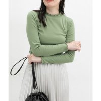 CINEMA CLUB/メローハイネックＴシャツ トップス カットソー 長袖 Tシャツ ロンＴ 長袖Tシャツ ハイネック 小顔効果 レディース/506837617