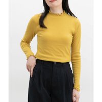 CINEMA CLUB/メローハイネックＴシャツ トップス カットソー 長袖 Tシャツ ロンＴ 長袖Tシャツ ハイネック 小顔効果 レディース/506837617