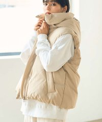 Rouge vif la cle/2WAYフードダウンベスト/506837753