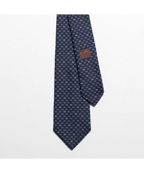 HERMES ネクタイ SOIE LOURDE CRAVATE TWILL TIE(506837763 HERMES ネクタイ SOIE LOURDE CRAVATE TWILL TIE(506837763