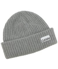 GANNI/ガニー GANNI ガニー 帽子 ニット帽 ビーニー グレー レディース GANNI A4429 921/506838031