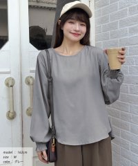 ad thie/アドティエ ad thie シャーリングスリーブ ジョーゼットブラウス/506839173