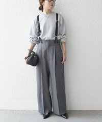 SHIPS any WOMEN/SHIPS any:〈洗濯機可能〉マニッシュ サスペンダー ワイド パンツ 24FW/506839365