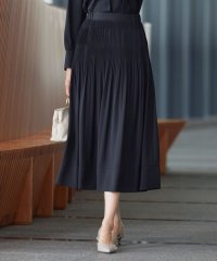 JIYU-KU(LARGE SIZE)/【カタログ掲載・セットアップ対応・洗える】ライトサテンプリーツ スカート/506839720
