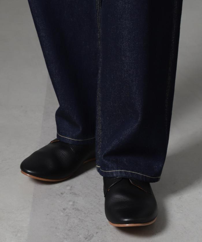 美品】UNITED ARROWS プレーントゥ ダービー シボ革 24.5