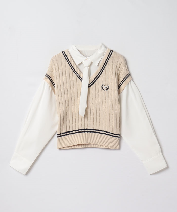 セール 30%OFF】ラブトキシック Lovetoxic ニットベスト セール 30%OFF】ラブトキシック Lovetoxic ニットベスト