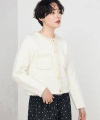 NOLLEY’S/《手洗い可能》ラメフワフワジャケット 24AW/506838088