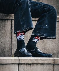 RoyalFlash/SAINT MICHAEL/セント マイケル/SOCKS/EYE/BLACK/506839990