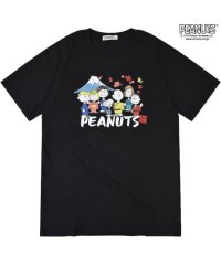  PEANUTS/ピーナッツ PEANUTS スヌーピー Tシャツ 半袖 トップス 和柄 プリント SNOOPY PEANUTS/506840348